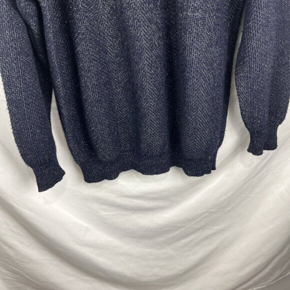 Intiwapa Vintage Alpaca- Pima Cotton-Blend Soft Pullover Sweater Mens Size Xl - Picture 4 of 8